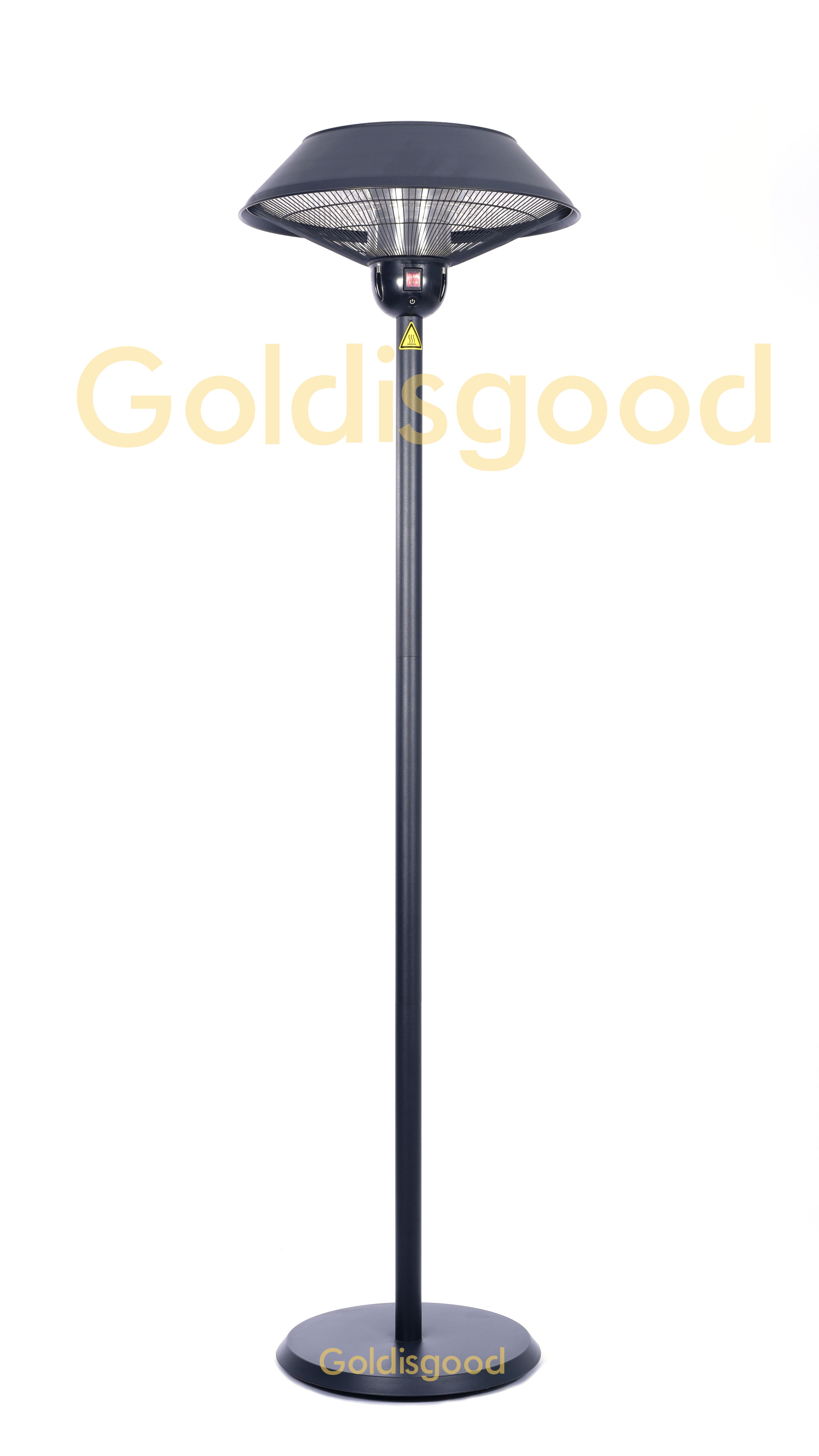 Infrared wall heater for bathroom