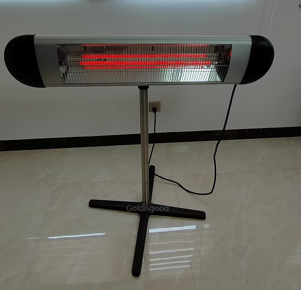 Wall mounted electric heater