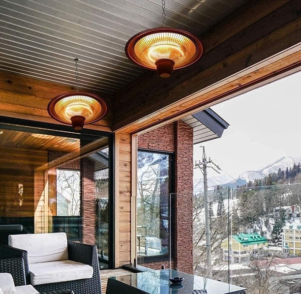 Pyramid patio heater