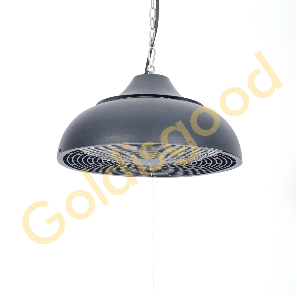 Recessed infrared ceiling heater