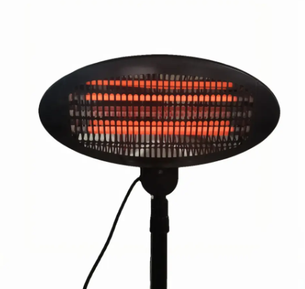 High ceiling factory radiator